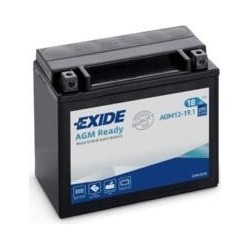 Batterie moto Exide AGM12-19.1 12V 18Ah 270A AGM - 1